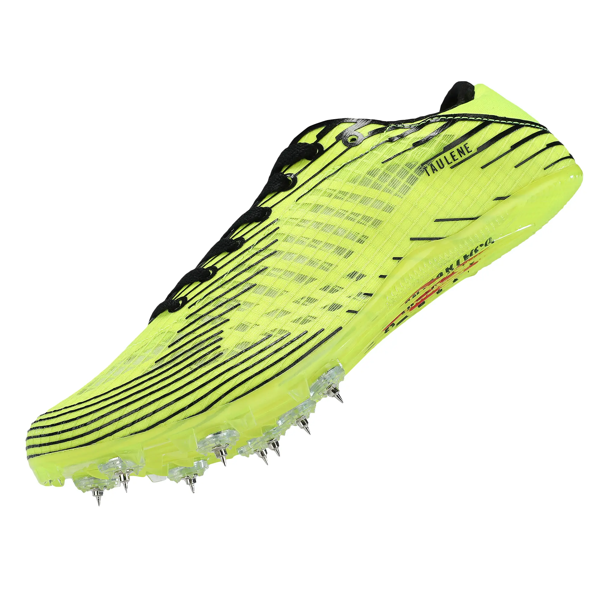 Men Kids Track and Field Shoes Professional 8 Spikes Running Racing Sneakers Breathable Lightweight Sprinting Shoes