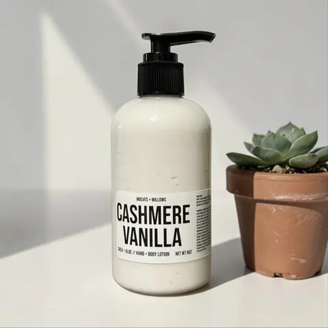 Unisex Shea + Aloe Blend Hand & Body Moisturizer - Choose Your Scent 8 oz Lotion, Creamy Texture, Deep Moisture, Made in Small Batches, Daily Bath & Body Care Product