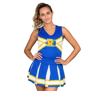 Riverdale Cheerleader V-Neck Tank & Skirt Set