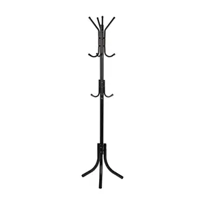 Mind Reader 11 Hook 3-Tier Metal Standing CoatRack Mind Reader 11 Hook 3-Tier Metal Standing CoatRack
