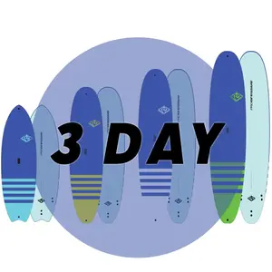 3 Days Surfboard Rental in Daytona Beach | Board Sizes 6’6”–9’6” | Sandy Point Progressive Sports