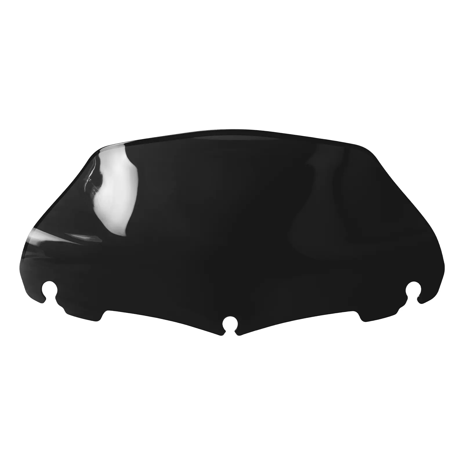 Motorcycle 9" Wave Windshield for Harley Touring 2014-2024 | Mactions