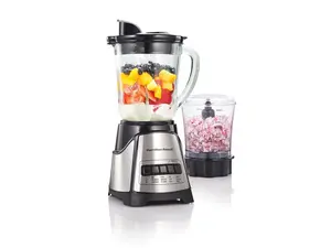 Hamilton Beach 58149J 2-in-1 Blender and Food Chopper, Black Hamilton Beach 58149J 2-in-1 Blender and Food Chopper, Black