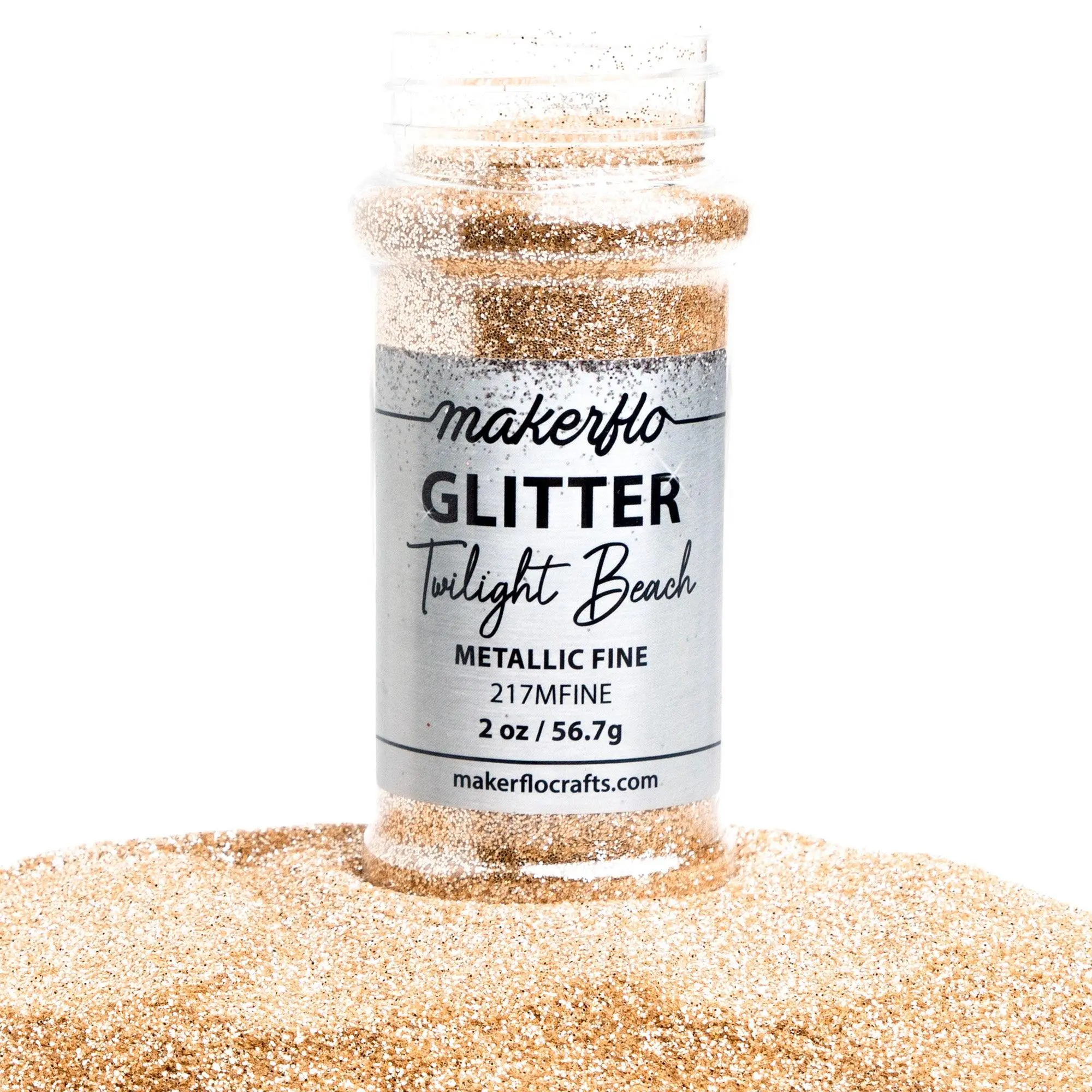 Twilight Beach  Fine glitter
