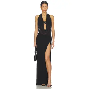 Tiger Mist Makena Two-piece Maxi Dress in Black
