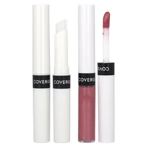 Covergirl Outlast All-Day, Lip Color, 550 Blushed Mauve, 2 Piece Set