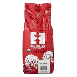 Equal Exchange Organic Coffee, Whole Bean, French Roast, 2 lb (907 g)