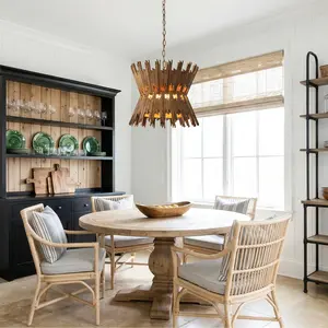 Olga 4-Light Island Pendant Light, Modern Farmhouse Hanging Light for Kitchen Dining Room