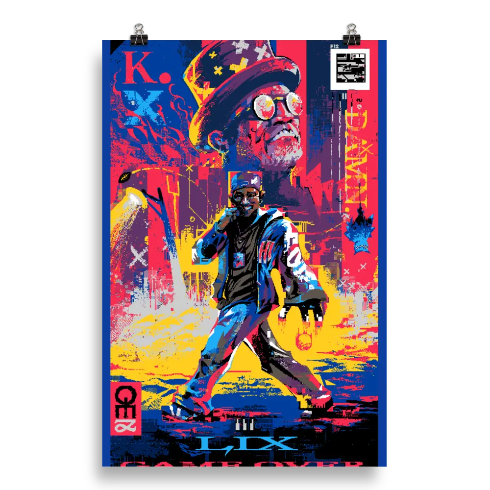Kendrick DAMN Poster