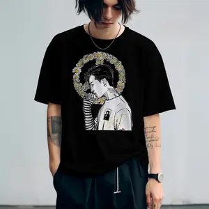 NEW 2025 | G-Dragon Oversized T-Shirt, Fanart Daisy Graphic Tee, GD Fashion Icon Streetwear2 - Pick Your Shade - Men's and Women's Choices