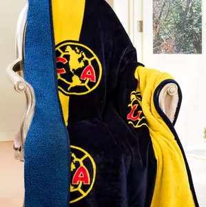 Silk Touch Sherpa Lined Throw Blanket - 50'' x 60'' - Machine Washable - Couch Ready - Borrego Inside new  sherpa