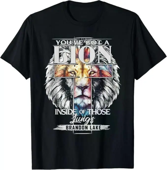 Let Your Lion Out Brandon Lake Merch Praise Jesus T-Shirt