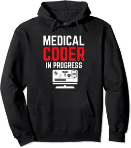Medical Coder - Medical School Student Soon To Be Coder Crew Pullover Hoodie - Emmacole Shop 50B0B4T6GHL6