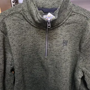 Cinch Men's 1/4 Zip Olive