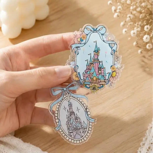 Aesthetic Castle Phone Grip | Cute Fairytale Palace Phone Stand | Trendy Dreamy Accessory for Smartphones & Tablets Gift Idea