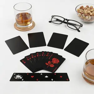 Waterproof Floral Poker Cards｜PVC Playing Cards for Easy Shuffle, Magic & Travel Games
