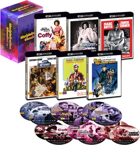 Blaxploitation Classics: Volume 1  [4K ULTRA HD BLU-RAY MOVIE] With Blu-Ray, 4K Mastering, Boxed Set
