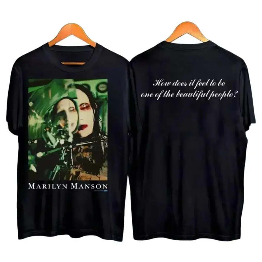 marilyn manson tshirt - TikTok Shop