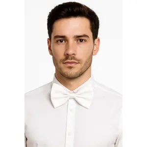 Classic White Bow Tie - Versatile Costume Accessory