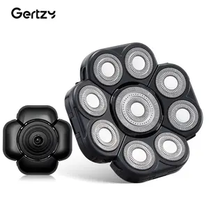 9-Blade Universal Electric Shaver Replacement Heads, Easy Installation, Compatible with Various Models, Smooth Face and Head Shaving Accessories