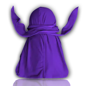 Purple Durag Satin - Menswear 360 Waves in Silky Fabric Stretchable , Breathable Design, Comfortable and Elegant, Ideal for Everyday Use wave  cap  mama  owl