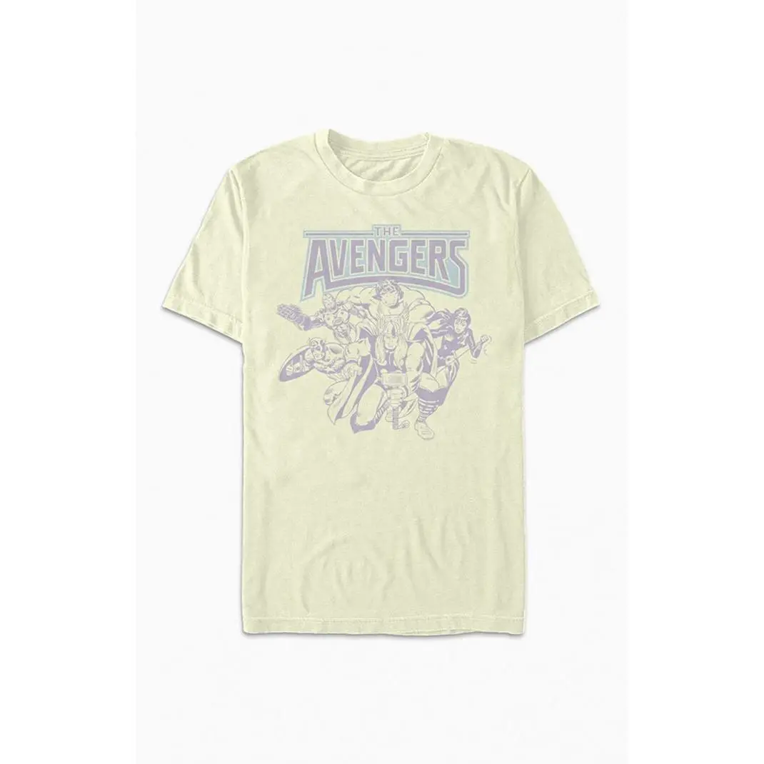 PacSun Women's The Mighty Avengers T-Shirt PacSun Women's The Mighty Avengers T-Shirt
