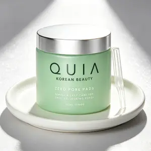 70pcs QUIA Korean PHA Toner Pads, Gentle Exfoliator for Sensitive Skin, Hydrate Pores & Clear Blackheads and Breakouts