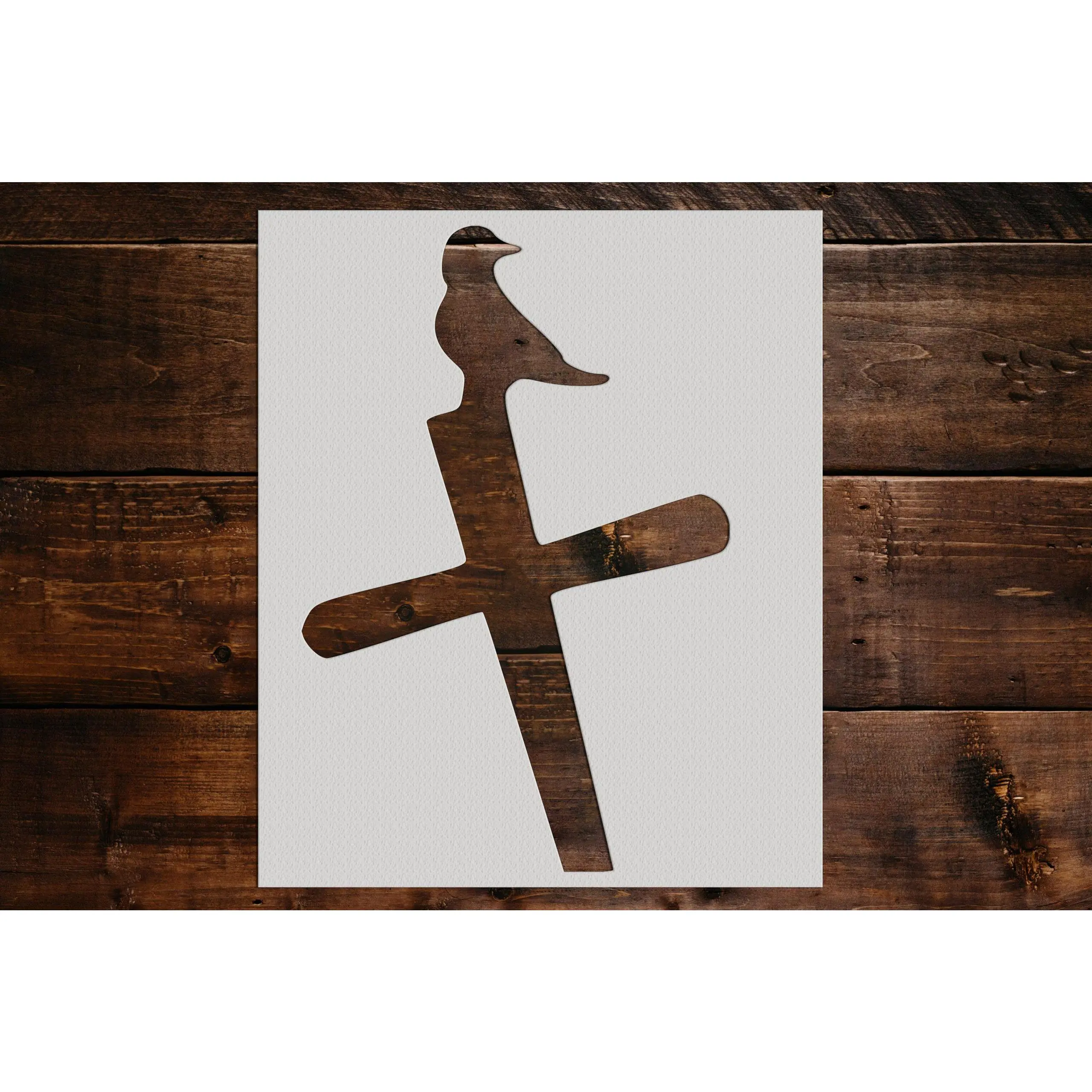 Cross Stencil - Art and Wall Stencil