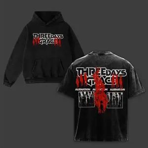 Three Days Grace Alienation Tour 2026 T-Shirt Hoodie & Sweatshirt Acid Washed, TDG North America Tour merch, 3DG Double Printed Heavy Cotton Shirt, Rock Music Lover Merch, Vintage Band Shirts Top Men's and Women's Clothing