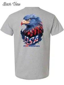 USA 250th Anniversary Eagle T-Shirt #1036