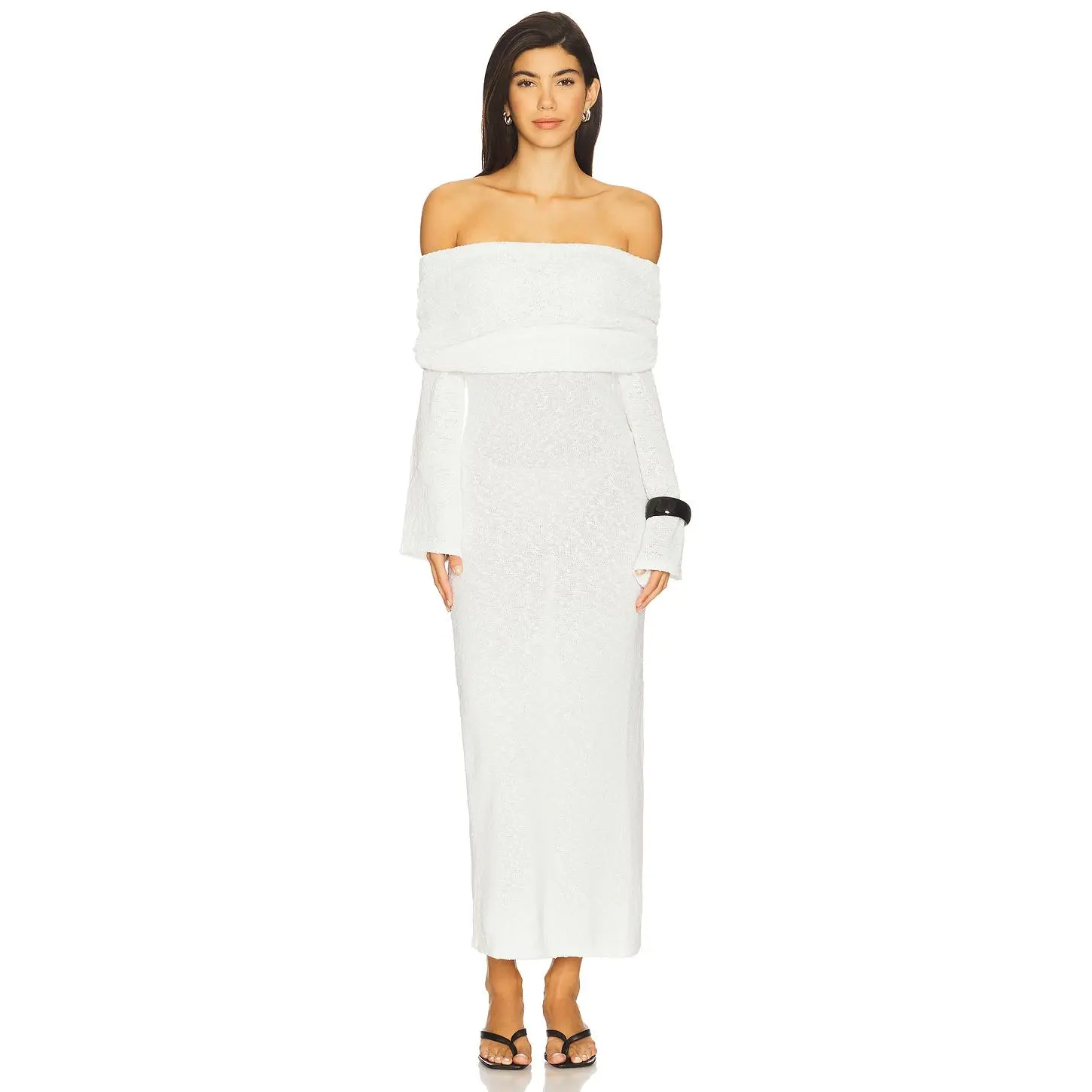 LIONESS x REVOLVE Mirage Maxi Dress in Porcelain
