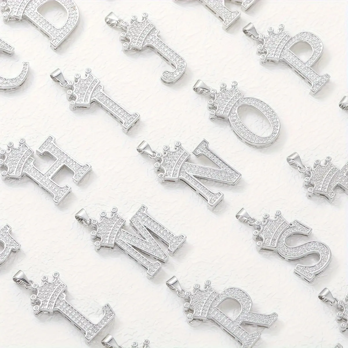 925 Sterling Silvery Twist Chain Letter Necklace, 5A 5A Zirconia, Unique Design, Fashion And Elegant, Simple And Fashionable, Birthday, EngaSynthetic Gemstoneent, Wedding, Gift Souvenir, Valentine's Day, Mother's Day, Christmas (buy Three Get One Free), G