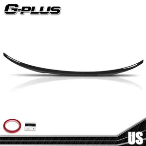 Gloss Black M3 Style Rear Spoiler Wing Fits BMW G20 3Series Sedan G80 M3 2019-24, Vehicle Accessories
