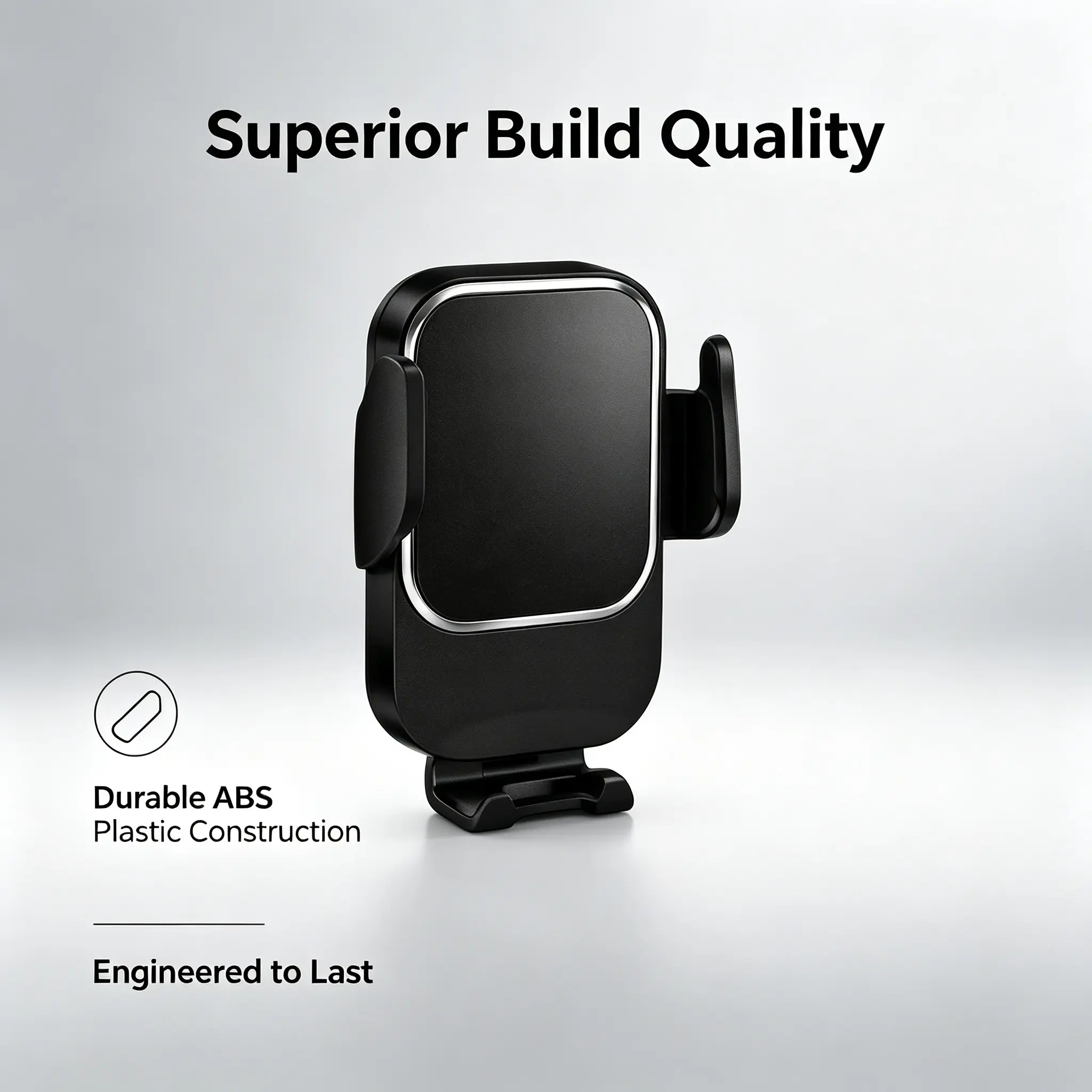 Horizontal & Vertical Dual-Use Car Phone Holder with Eagle Hook Air Vent Base, Fits Most Car Vents