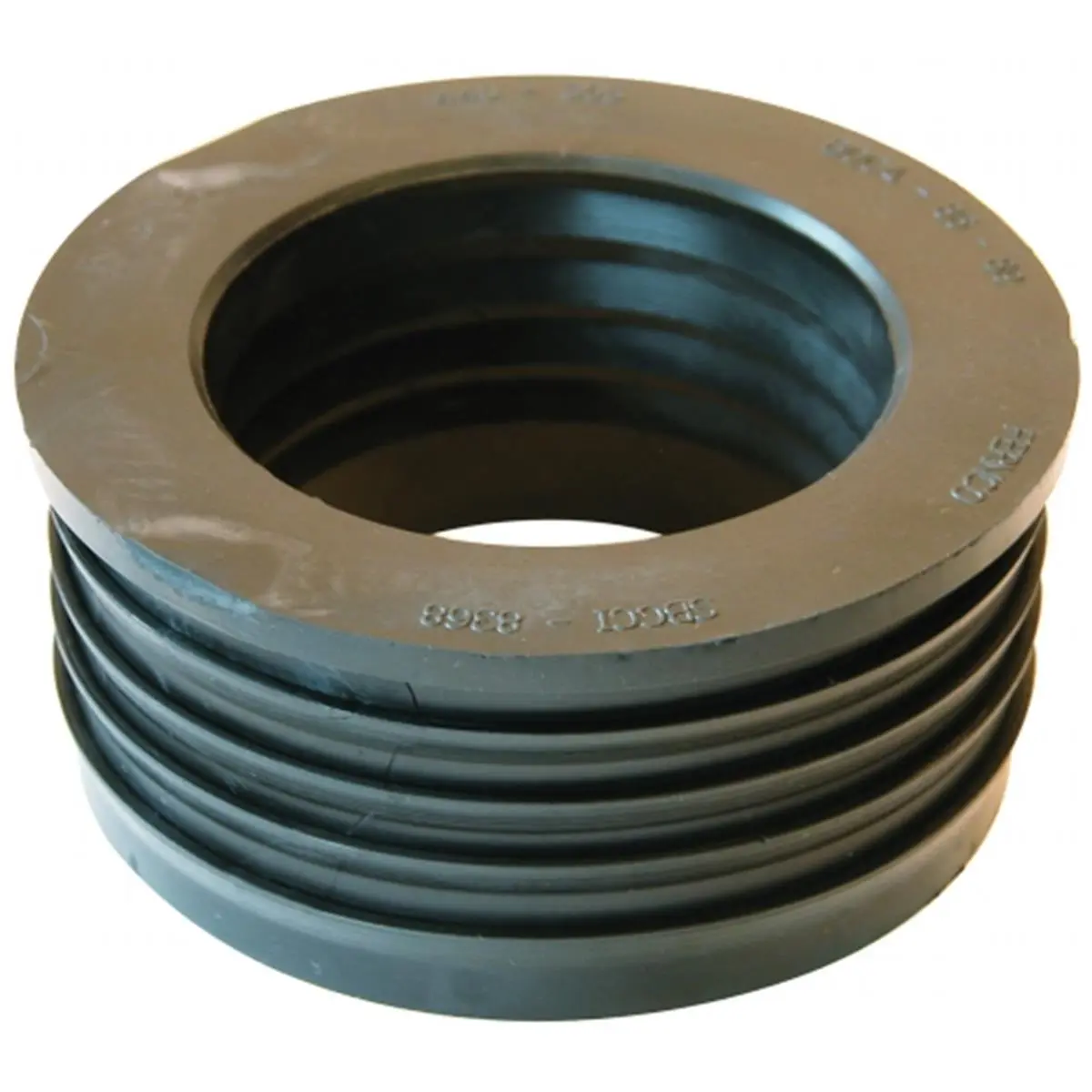 212 MAIN Bushing, Ring-Style PVC Joint Sealer for Sewer Pipes and DWV Connections, Ensures a Strong Lasting Joint, Compression Sealing, Donut Ring, Pipe Seals, 4In. X 3In.