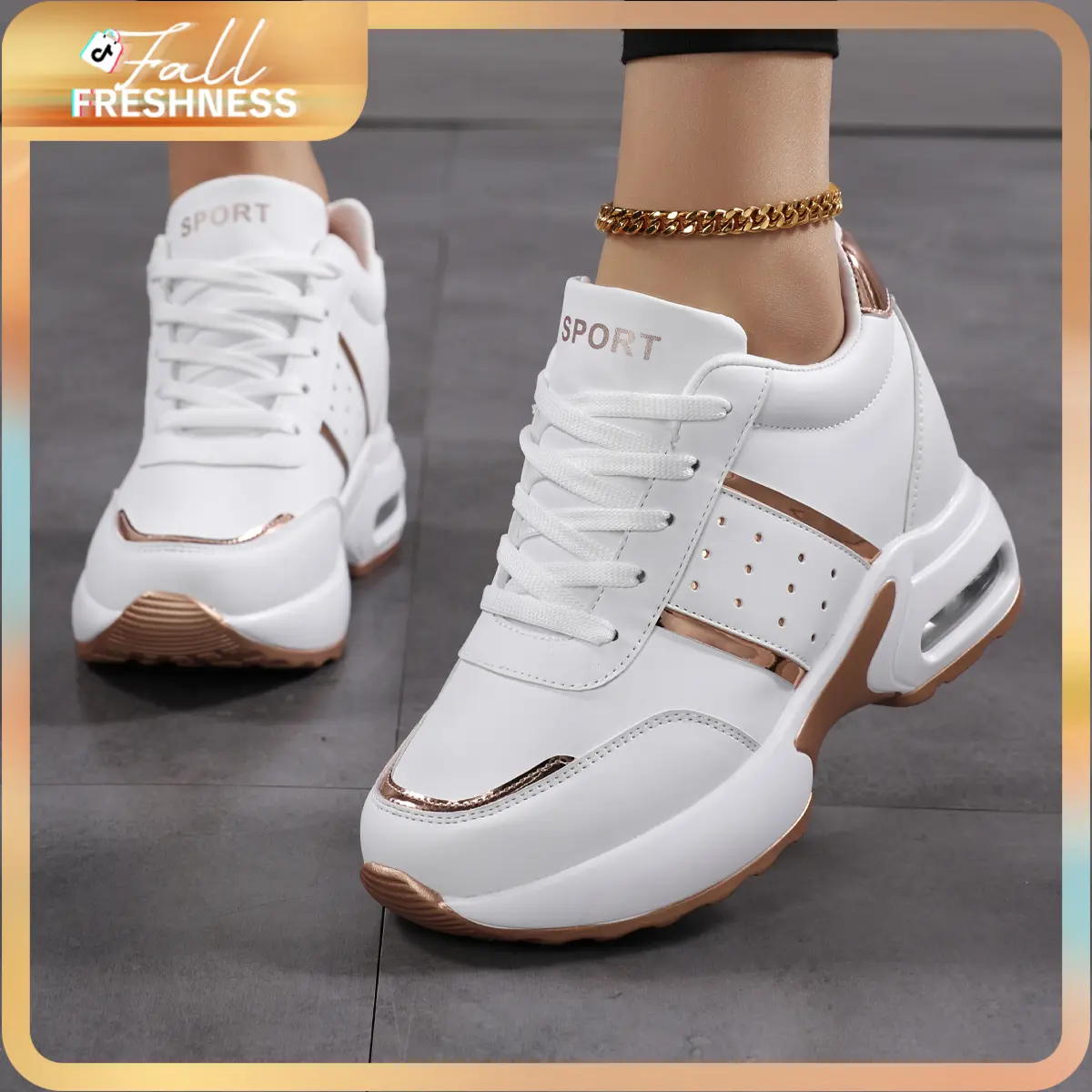 Women's YYT1 2026 Breathable Wedge Heel Sneakers - Air Cushion Heightened, Slip-Proof, Wear-Resistant, for Outdoor Run, Casual Daily Wear, Gym Training (JH.1010)
