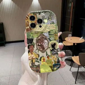 The Princess and the Frog Cartoon Cute Anime Fashion For iPhone 17 Air 16 15 14 13 12 11 Pro Max Plus,  Cartoon Cute Design, Officially