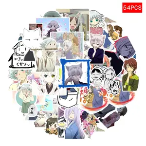 54 Anime Character Stickers for Phone Cases, Laptop Skins, Notebooks, Scrapbooks, Versatile Decals for Multiple Items, Accessories