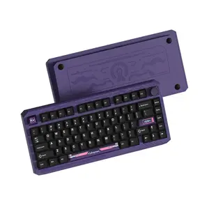 Womier ERA75 75% Wireless Mechanical Keyboard with VIA, Knob Full Aluminum Custom Keyboard
