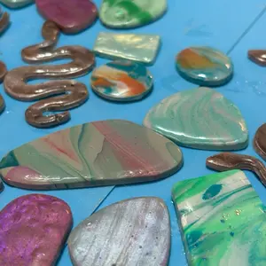 Handmade Polymer Clay Earrings - 3 Pair Bundle, Lightweight, Pick Any 3 Pairs, Unique Designs, Perfect for Any Occasion