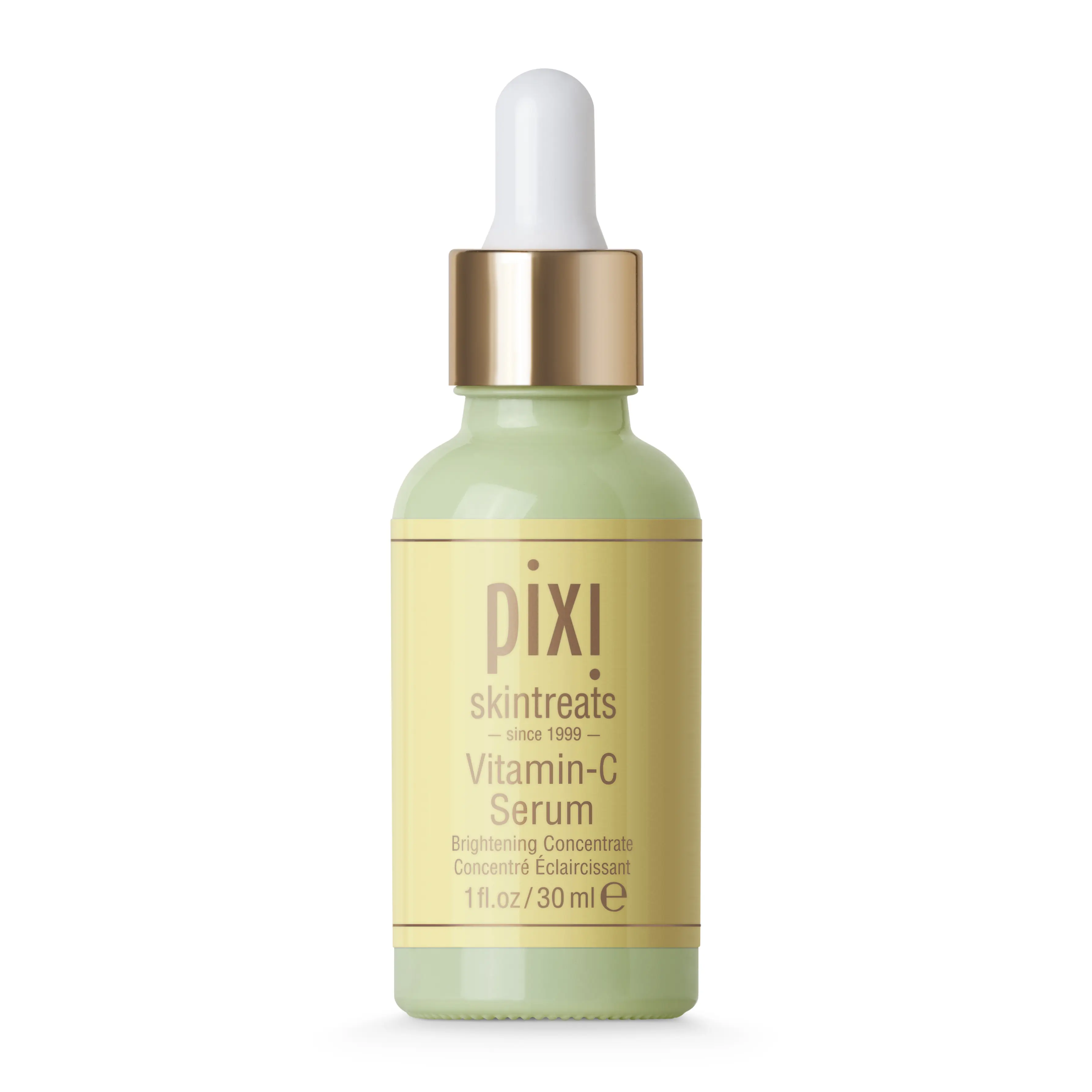 Pixi Vitamin C Cosmetic Face Serum - Concentrated, Smooth Brightening Formula with Retinol, Grapefruit, and Aloe