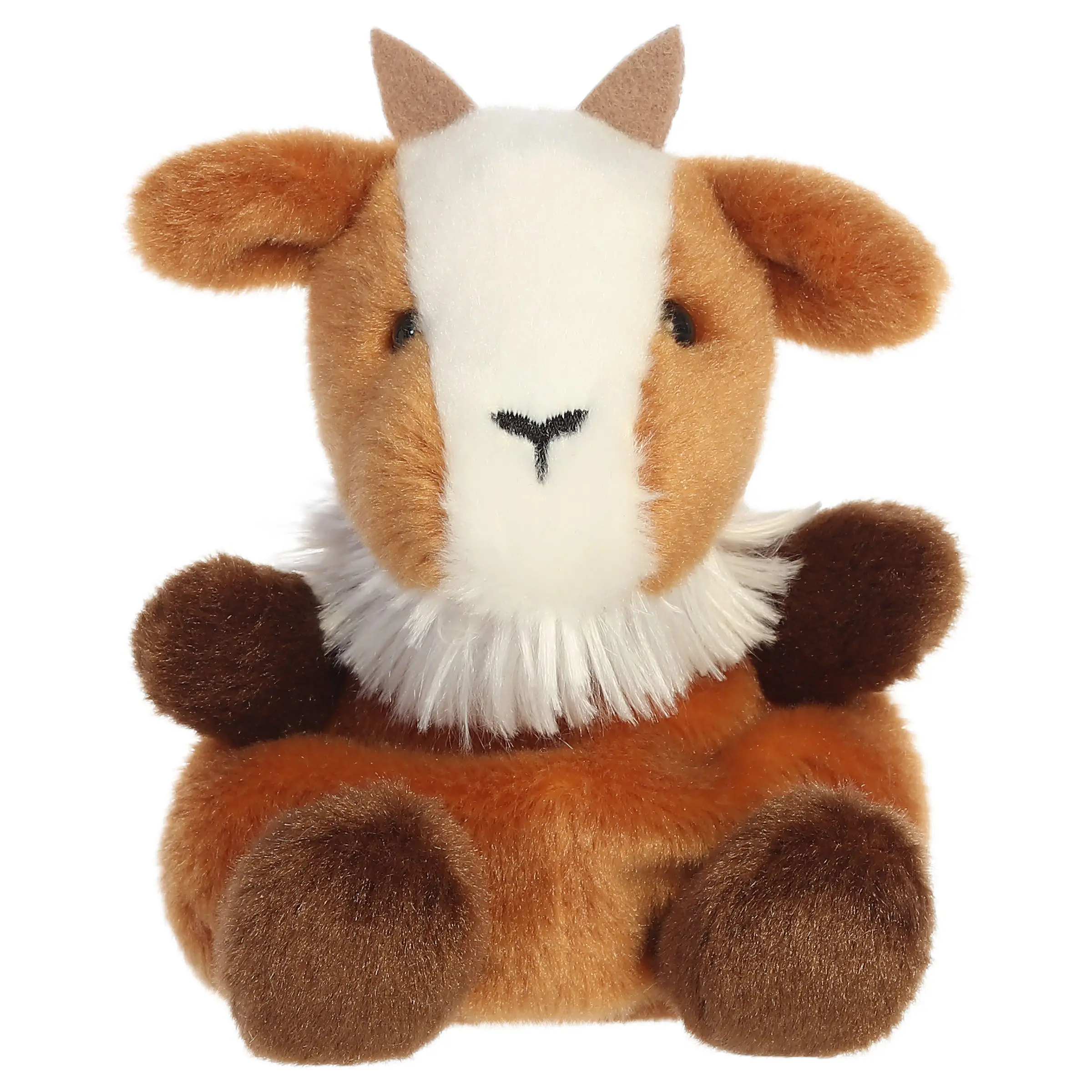 Palm Pals Adorable Meadow Goat 5 inch Mini Soft Plush Collectable Stuffed Animal