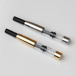 Platinum Fountain Pen Converter - Silver/Gold