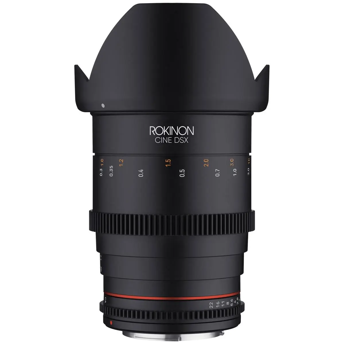 Rokinon 35mm T1.5 Cine DSX High-Speed Manual Cinema Lens for Fujifilm X, Smooth Image Capture