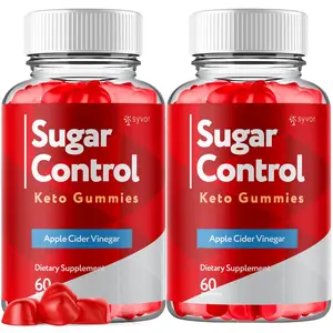 SugarControl Dietary ACV Gummies, 1000MG Vitamin Supplement, 120-Count Bottle