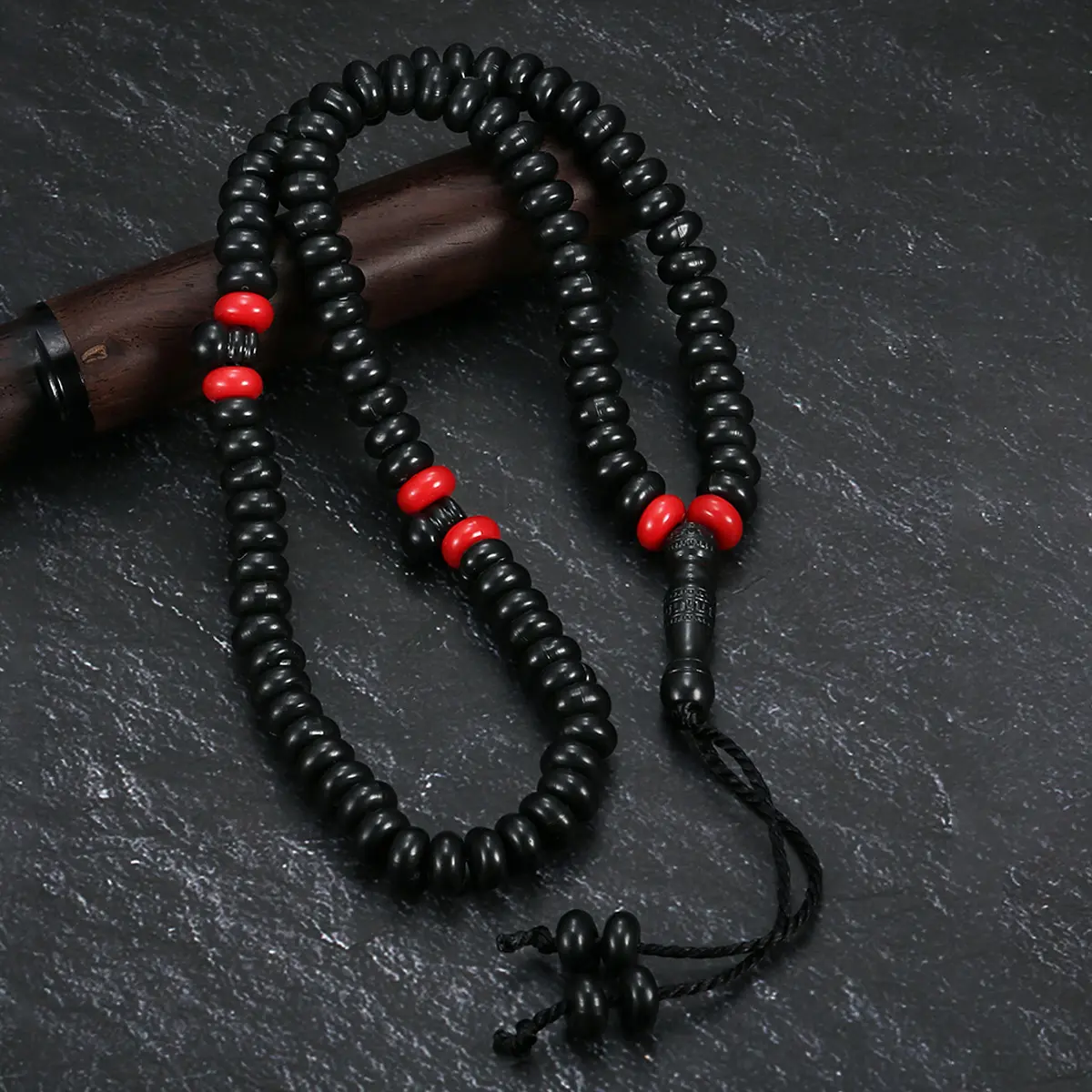 Round Black Acrylic Electronic Tasbih Counter, Hand-Held for Muslim Prayer, Ideal Islamic Father's Day Gift, Tasbeeh Counter, Counters