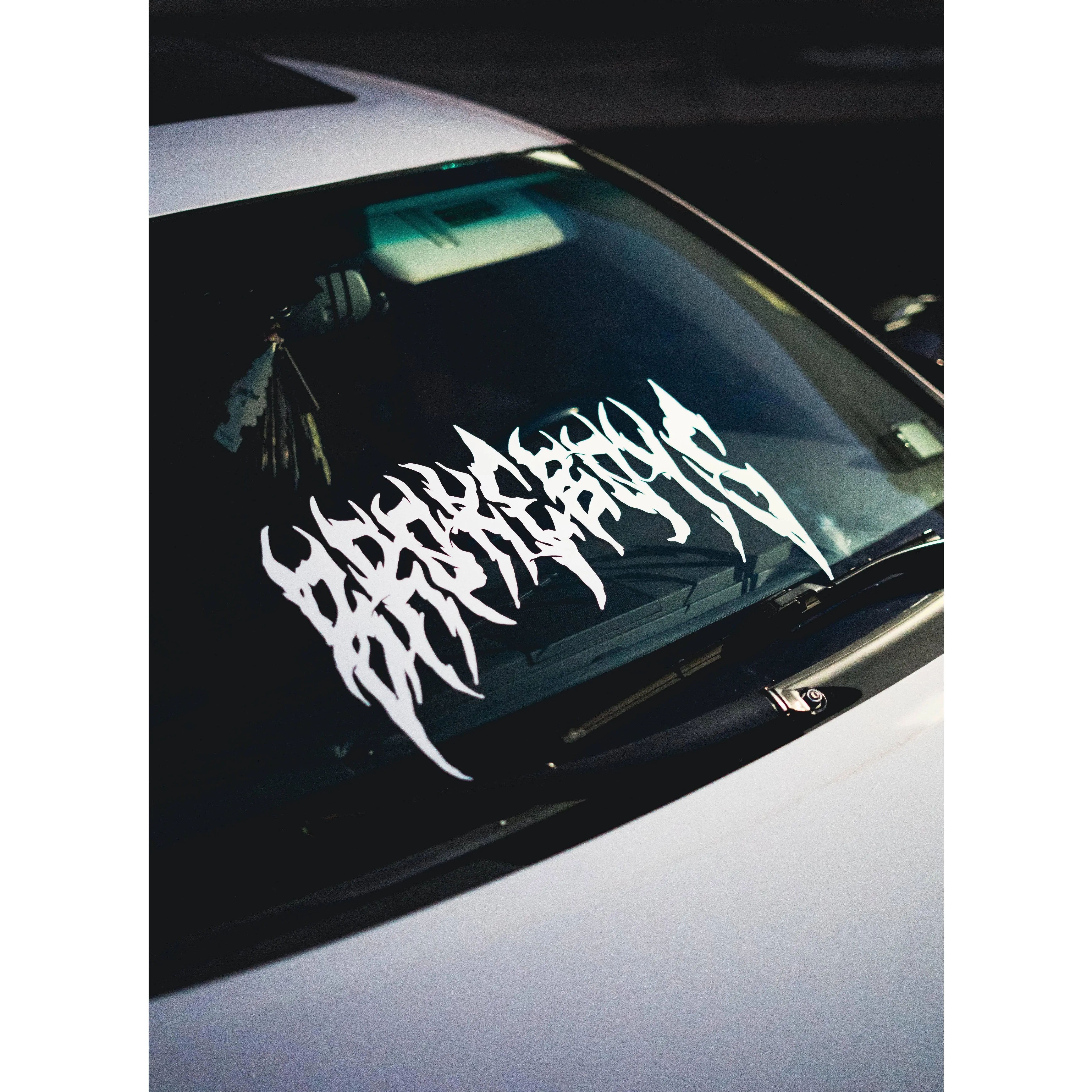 Brokeboys V5 Banner - Rear Window Vinyl Car Banner