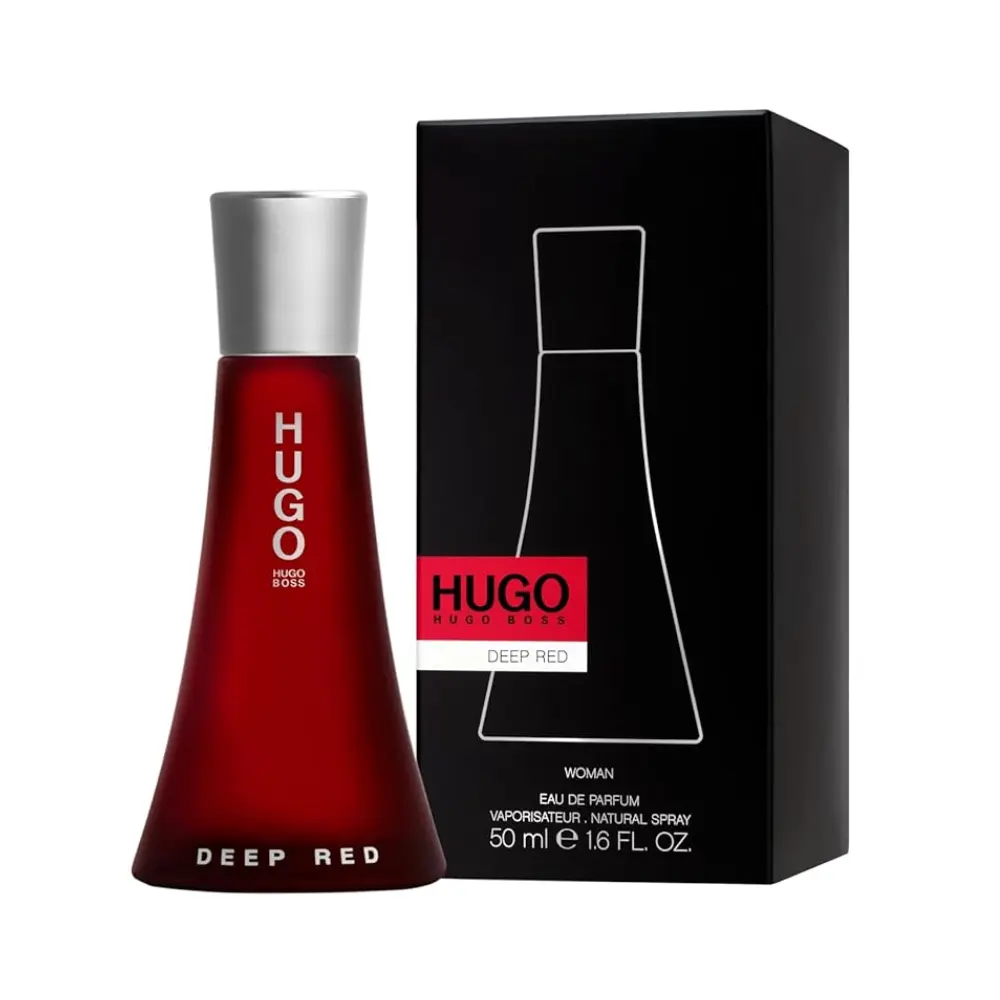 Hugo Boss Hugo Deep Red Eau de Parfum for Women 1.6 oz / 50 ml | Bold Sensual Fragrance
