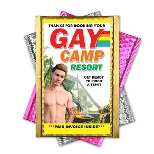 Anonymous Gay Camp Prank Mail: Embarrassing Gag Gift, mailed Directly to your Victim to Totally Embarrass them, 100% Anonymously!