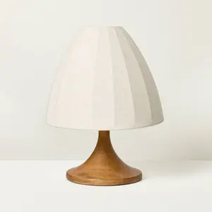 Wood Trumpeted Table Lamp - Hearth & Hand with Magnolia